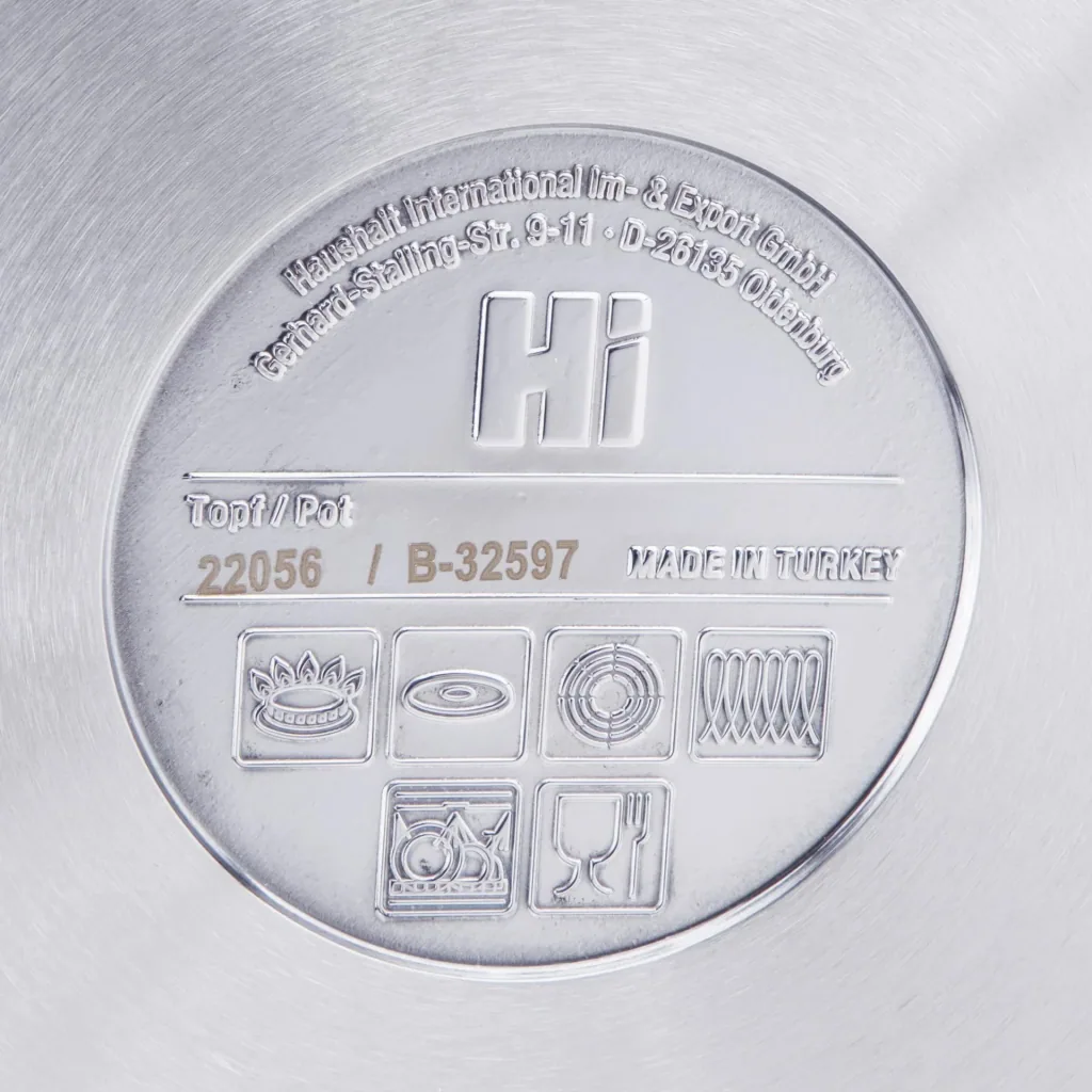 Universaltopf, 20 l mit Glasdeckel