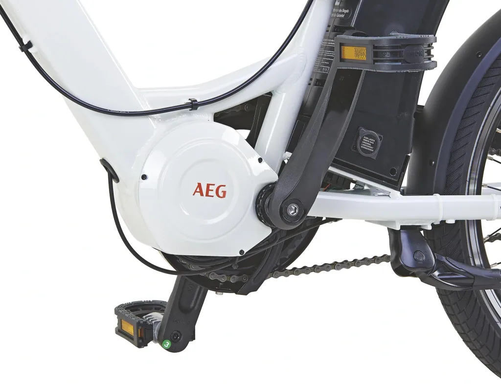 Unisex E-Bike City, 20 Zoll, Rahmengröße 46 cm, 7-Gang Nabenschaltung, weiß-kreide, URBANICER 22.ETU.10