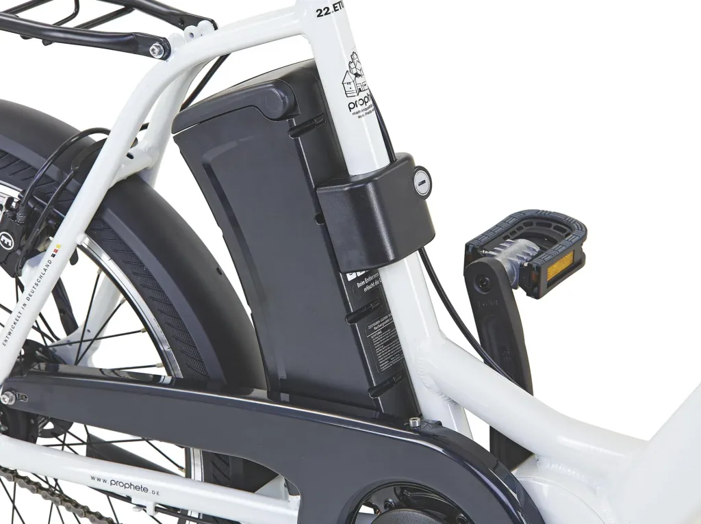 Unisex E-Bike City, 20 Zoll, Rahmengröße 46 cm, 7-Gang Nabenschaltung, weiß-kreide, URBANICER 22.ETU.10