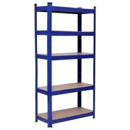 FSH Regalset MP 148 - 150x75x30 - Max 130 kg pro Regal - Blau - 2 Stück