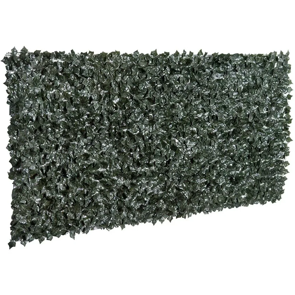Sichtschutz Künstliche Hecke Wanddekoration 1.5x3 Dunkelgrün