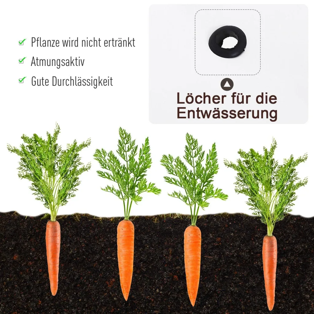 Mobiler Pflanzenwagen mit Stauraum