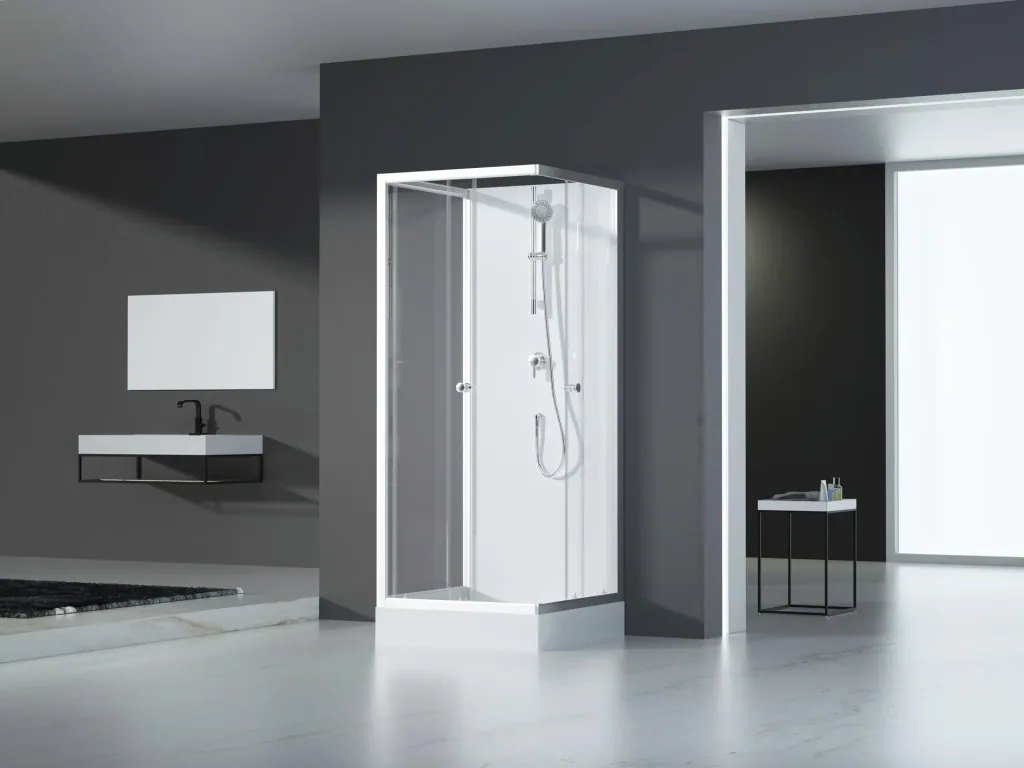 Komplettdusche "White Dream" 80 x 80 x 200 cm