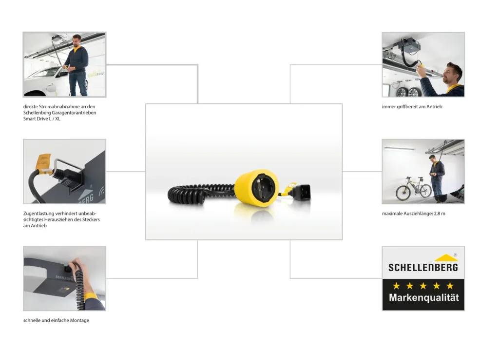 Spiralkabel für Smart DRIVE L und XL, 2,8 m
