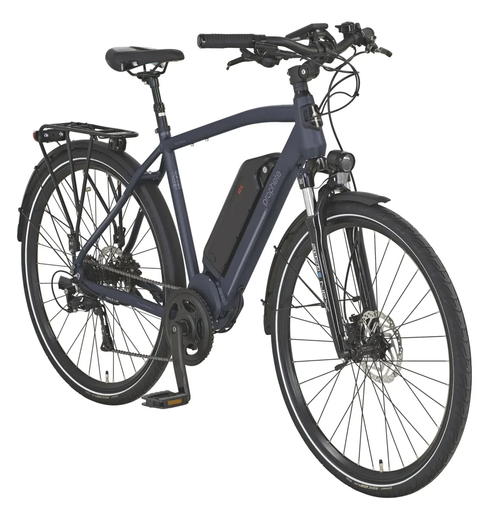 ENTDECKER 23.EMT.10 Trekking E-Bike 28" AEG EcoDrive Herren Diamant 28": Rahmengröße 52cm
