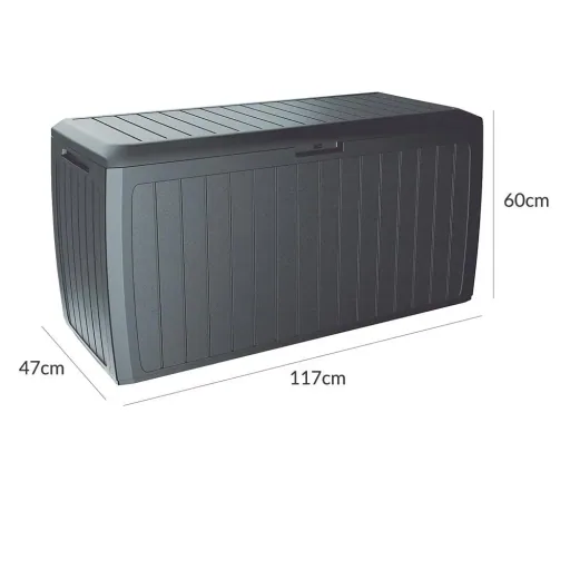 Stützkasten Board Plus - 100 kg Tragkraft - 290 Liter - anthrazit