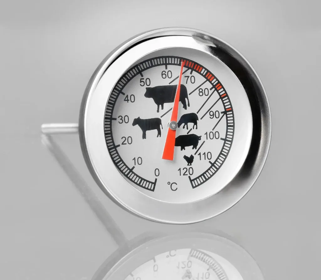 Bratenthermometer 0-120°C Edelstahl