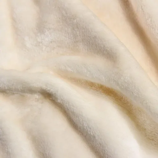 Mikrofaser-Decke 240x220cm - beige