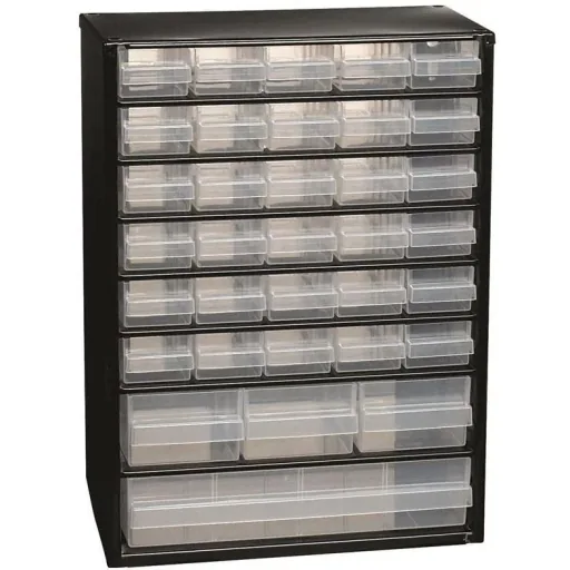 Schubladenblock mit 34 Schubladen - 42x30,6x15cm MET Loose Insert A8-1 - Kunststoff