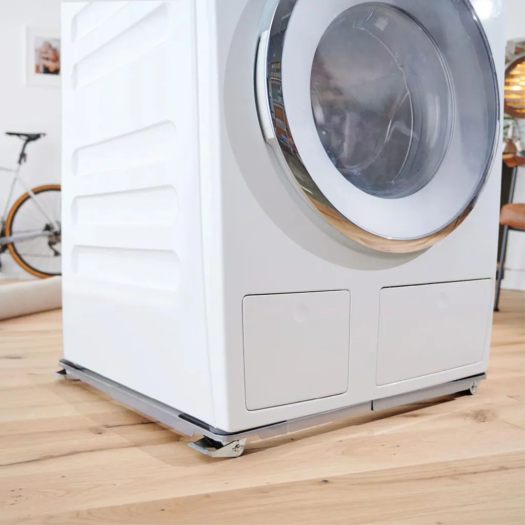 Transporthilfe MM 1195, 46-66 x 5 cm, ausziehbar, 4 Bockrollen Ø 30 mm, 2 Feststeller, Tragkraft 220 kg