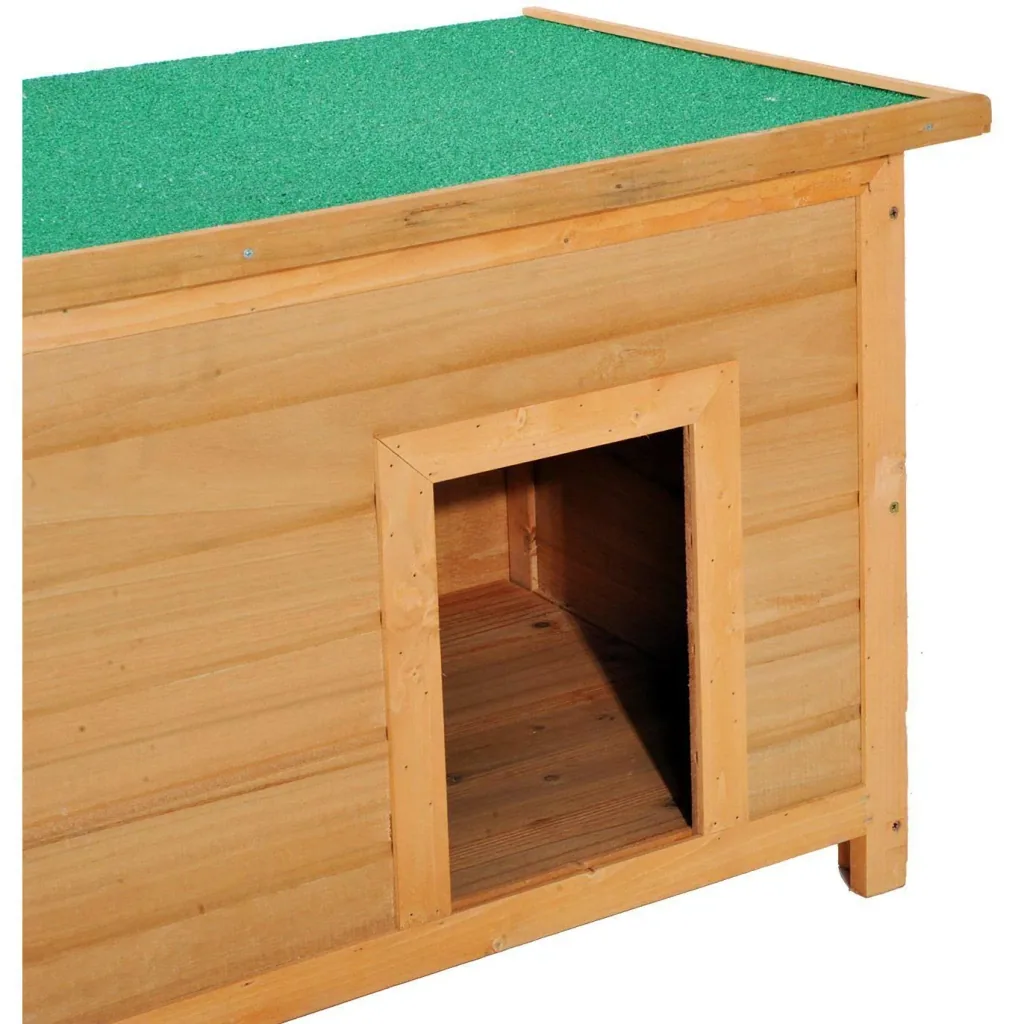 Hundehütte Hundehaus Holz 85x58x58cm