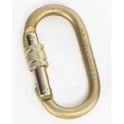 Verschlusskarabiner, oval, 10 mm