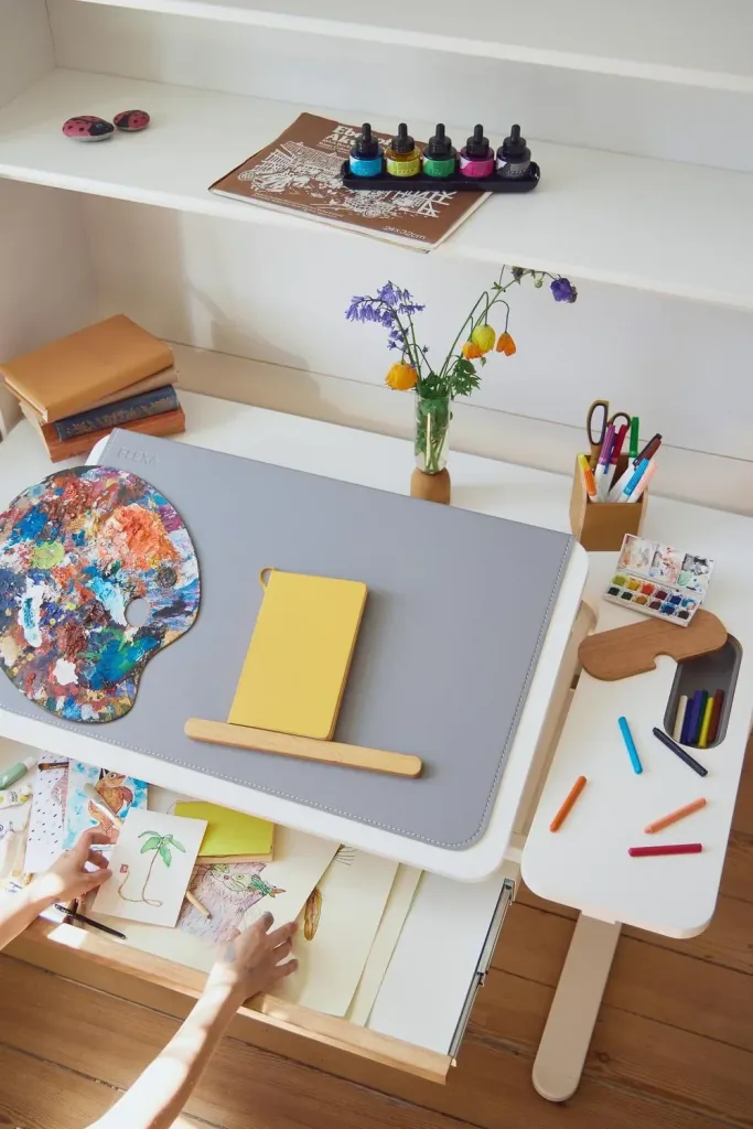 Flexa Schreibtisch - MOBY, Study, Middle Up