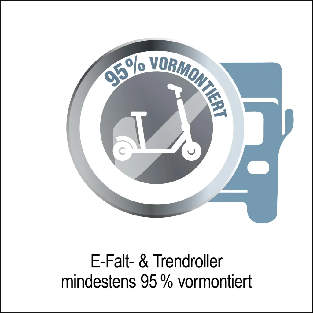 E-Faltroller Speedster 45 km/h Basic 48V/15Ah Blei-Gel, Schwarz