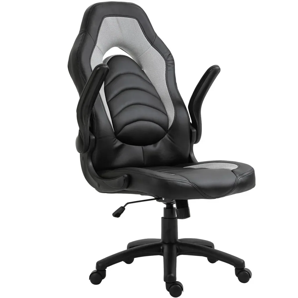 Gaming-Stuhl Schreibtischstuhl Bürostuhl Chefsessel PU-Leder