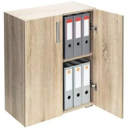 Multifunktionsschrank Eiche - 2 Fächer