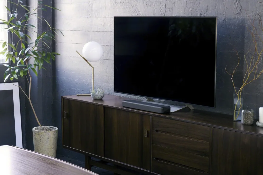 HT-MT300 Soundbar + Subwoofer, in anthrazit, 100 Watt, Bluetooth und NFC