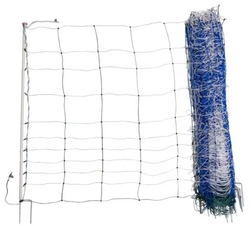 TitanNet 145, blau/weiß 50 m Höhe: 145 cm - Doppelspitze