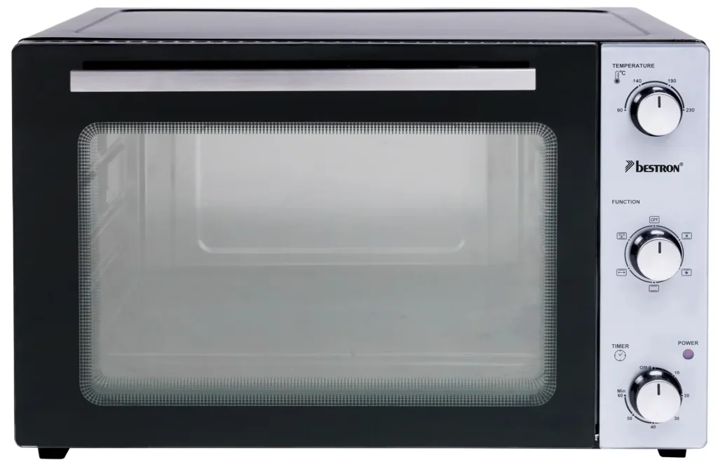 Grill-Backofen mit Drehspieß, Umluftfunktion, 45 Liter, 1800 Watt