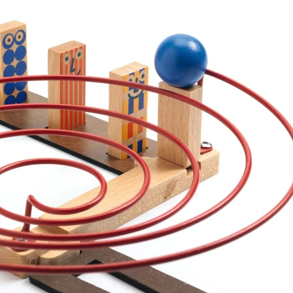 Djeco Konstruktionsspiel, Baukasten, Denkspiel - Zig & Go Junior - Racer, 51 Teile