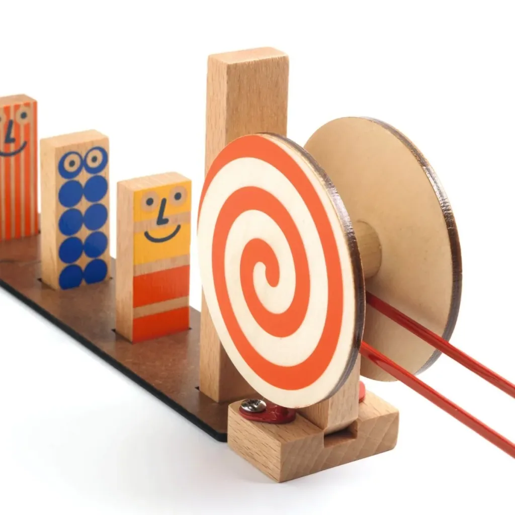 Djeco Konstruktionsspiel, Baukasten, Denkspiel - Zig & Go Junior - Racer, 51 Teile