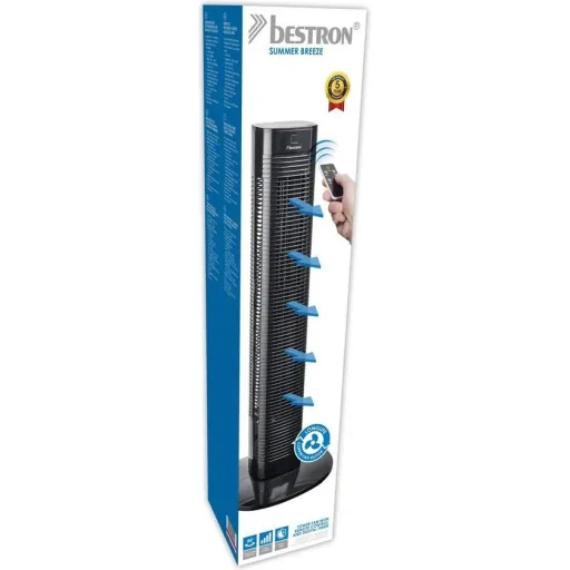 Torenventilator - 2 Stück - 50W Schwarz 80cm