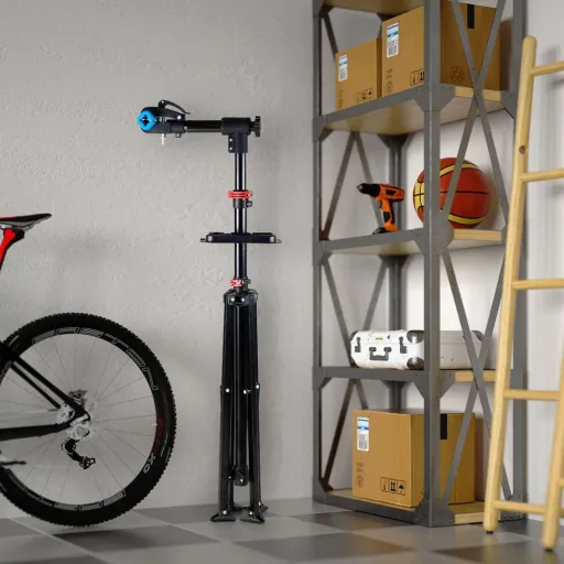 Höhenverstellbarer Fahrradständer für bis zu 30 kg