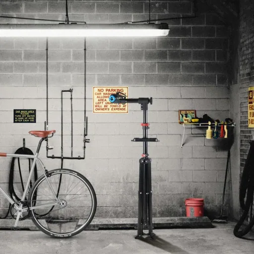 Höhenverstellbarer Fahrradständer für bis zu 30 kg