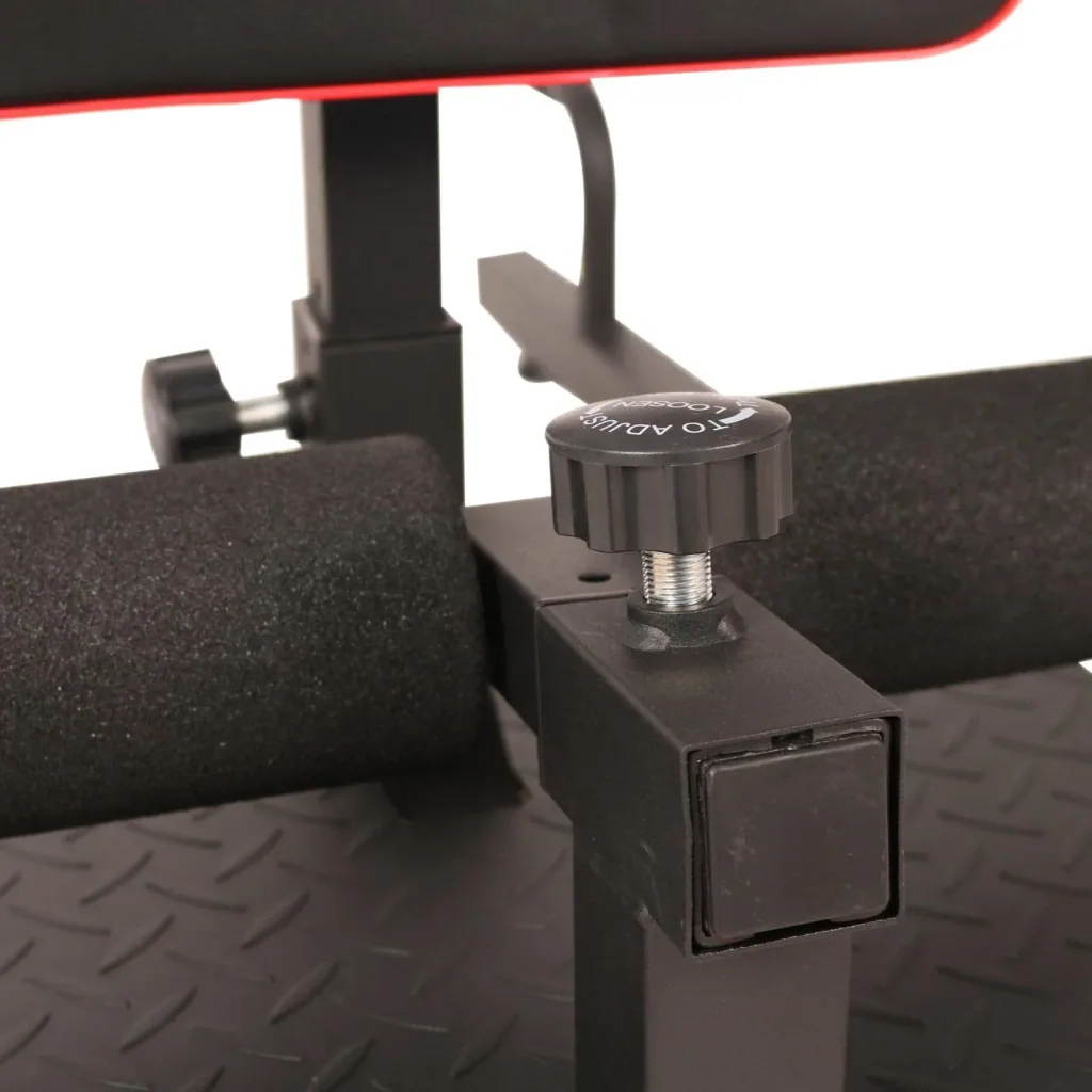 Kniebeugentrainer Beintrainer 3 in 1 Trainer verstellbar rollbar bis 120 kg Schwarz