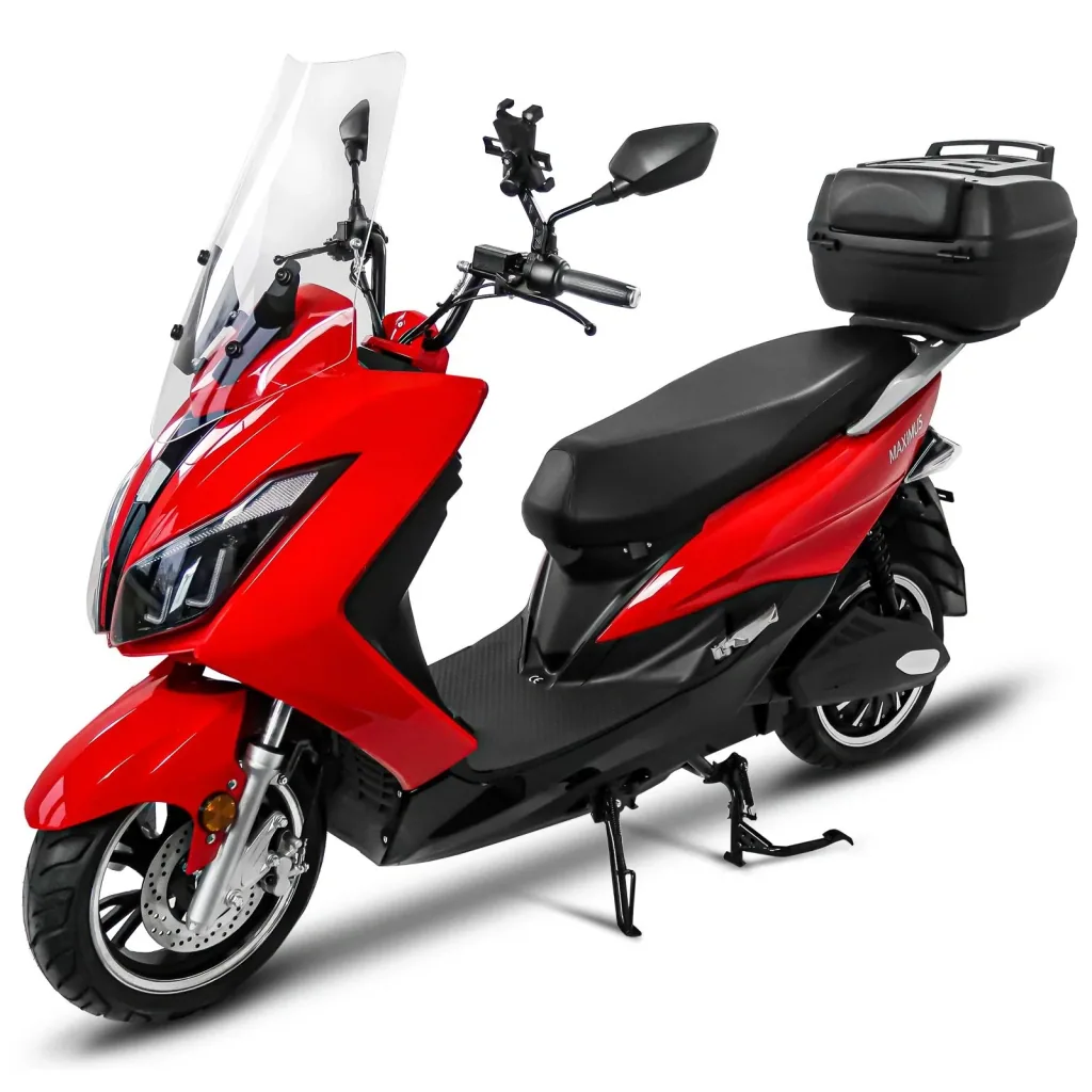 Maximus MX2-45 - 45 Km/h, 60V-32,5Ah Lithium Akku 3000W , 2 Personen Zulassung , mit Topcase