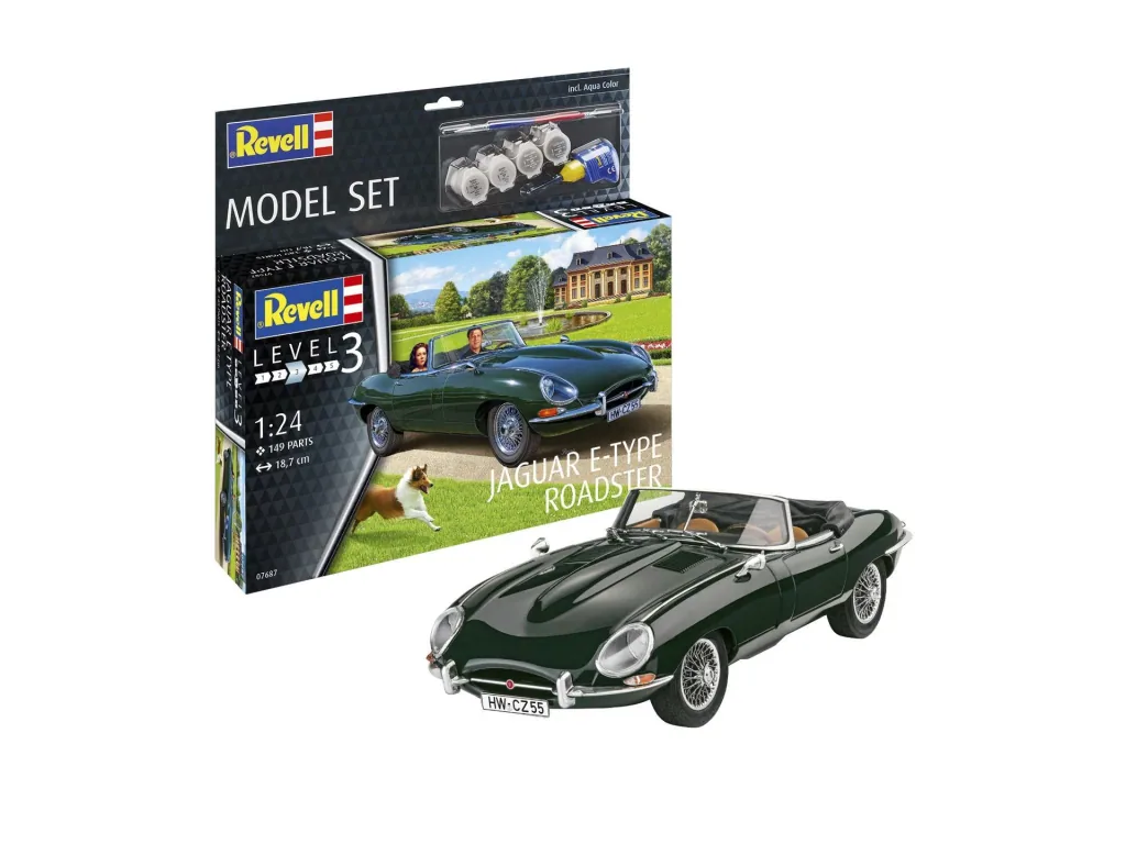 Model Set Jaguar E-Type Roadster