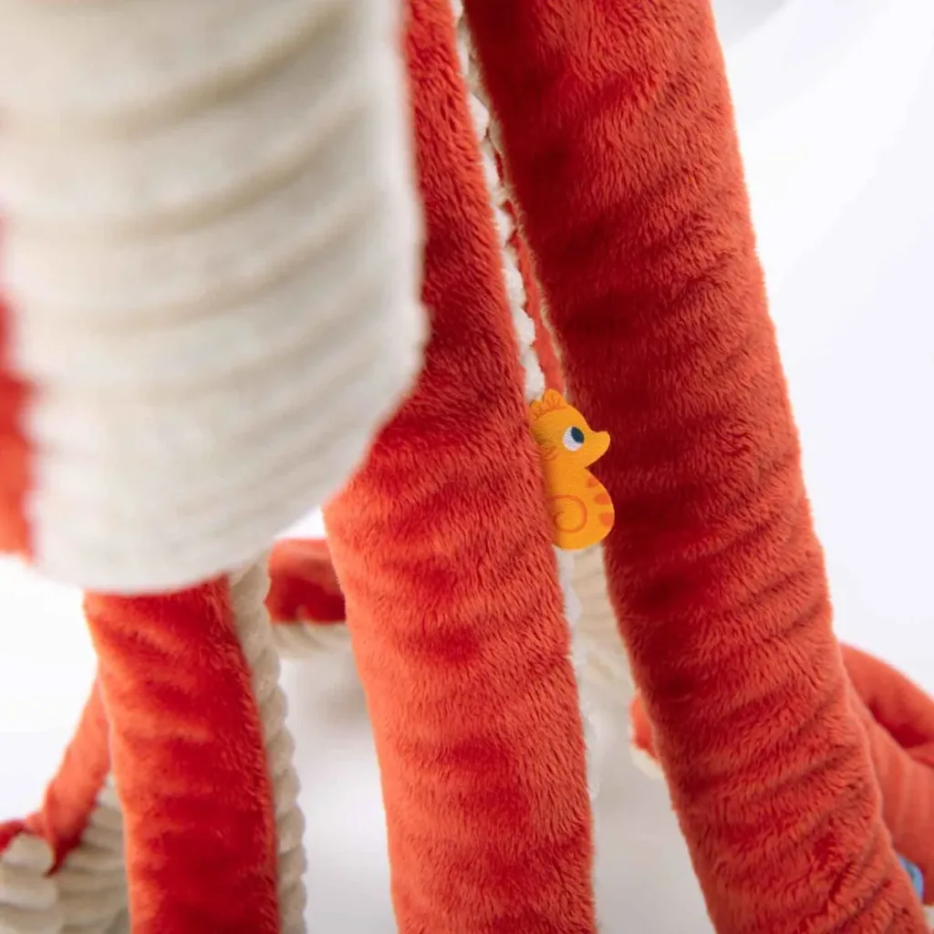 Moulin Roty Kuscheltier, Plüschtier, Stofftier - Große Krake Paulie