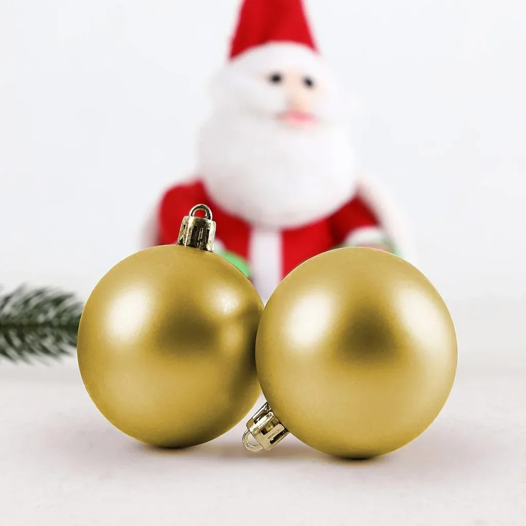 Weihnachtskugeln gold 102 Stk.