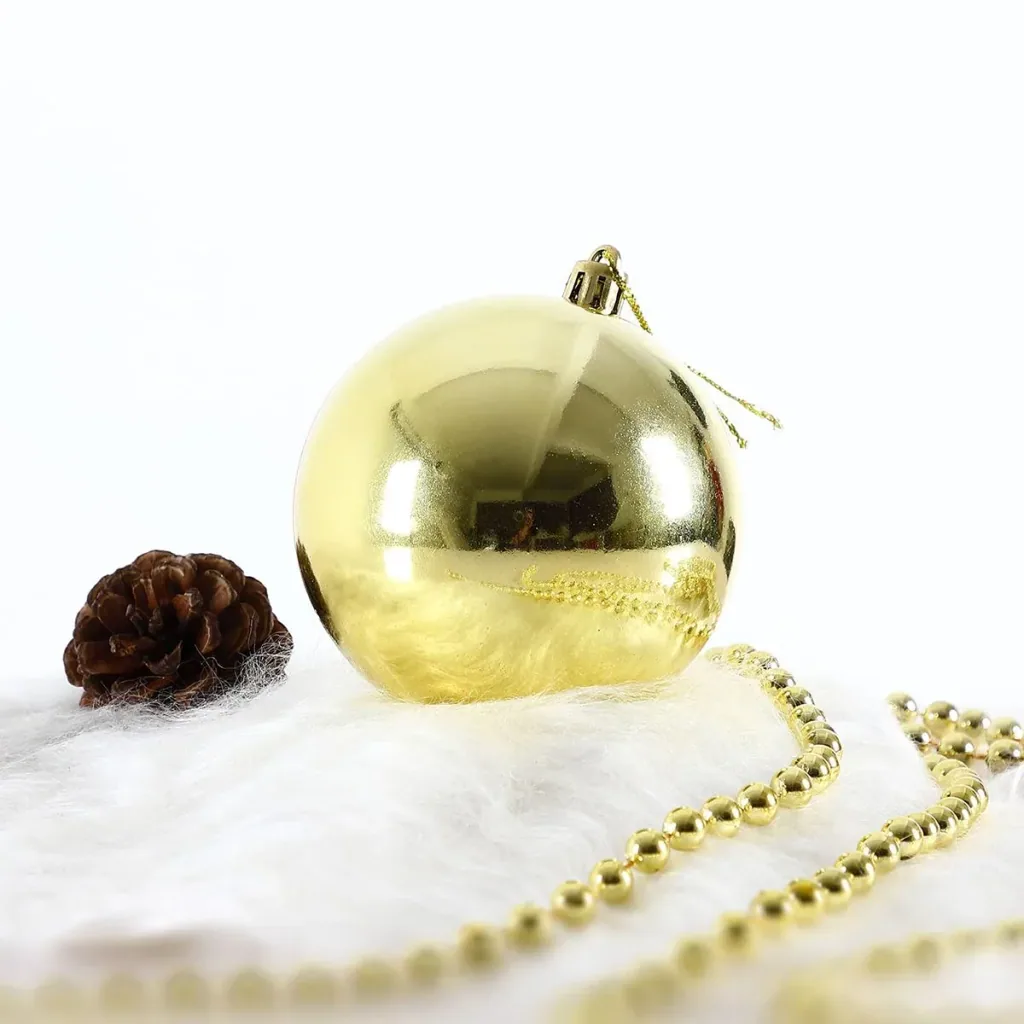 Weihnachtskugeln gold 102 Stk.