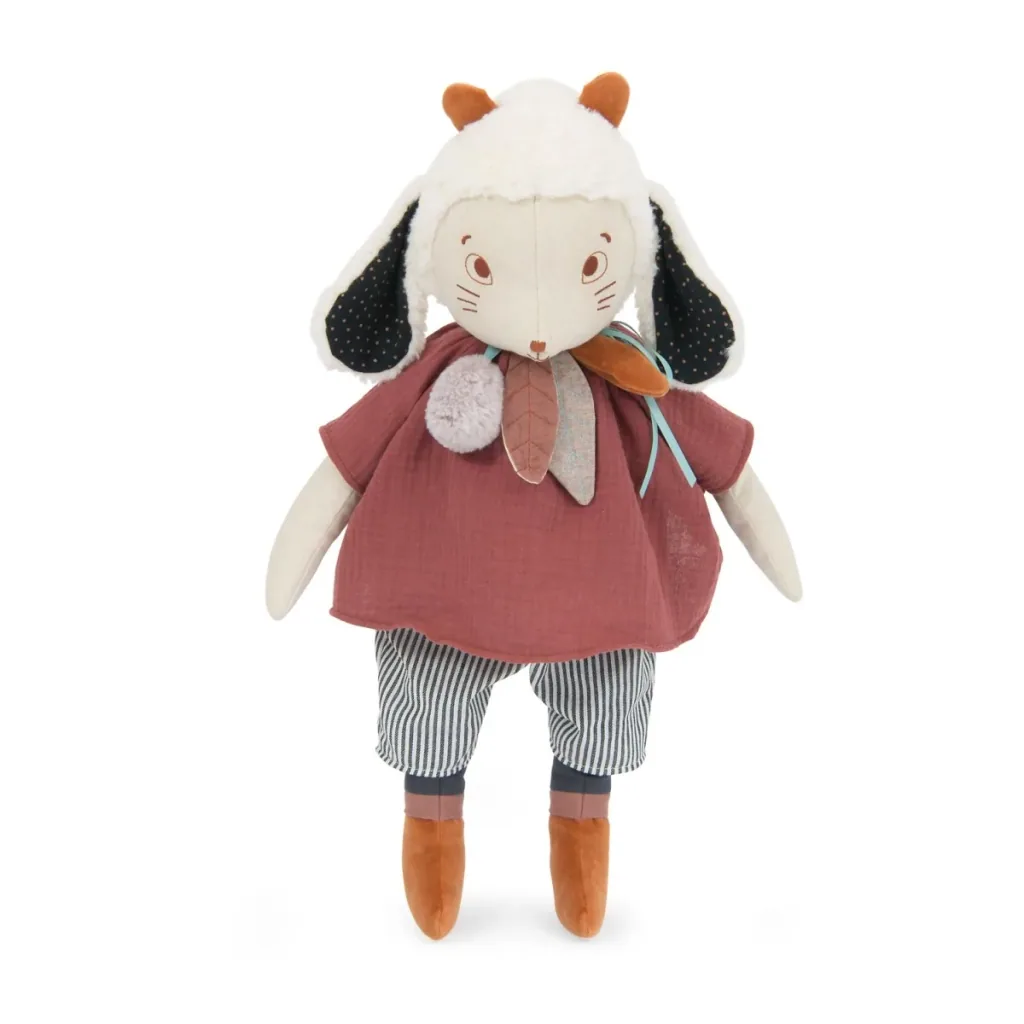Moulin Roty Kuscheltier, Plüschtier, Stofftier - Grosses Schaf Fenouil