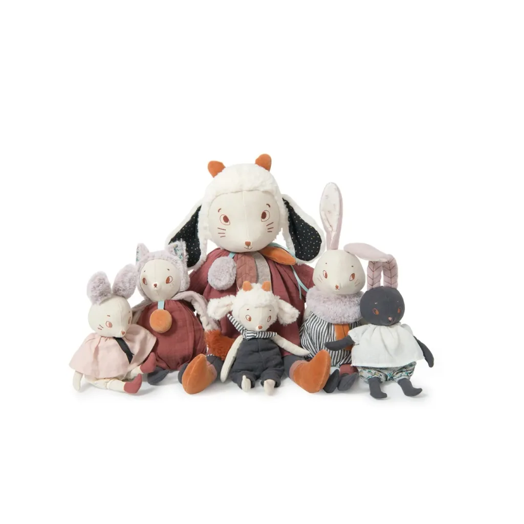 Moulin Roty Kuscheltier, Plüschtier, Stofftier - Grosses Schaf Fenouil
