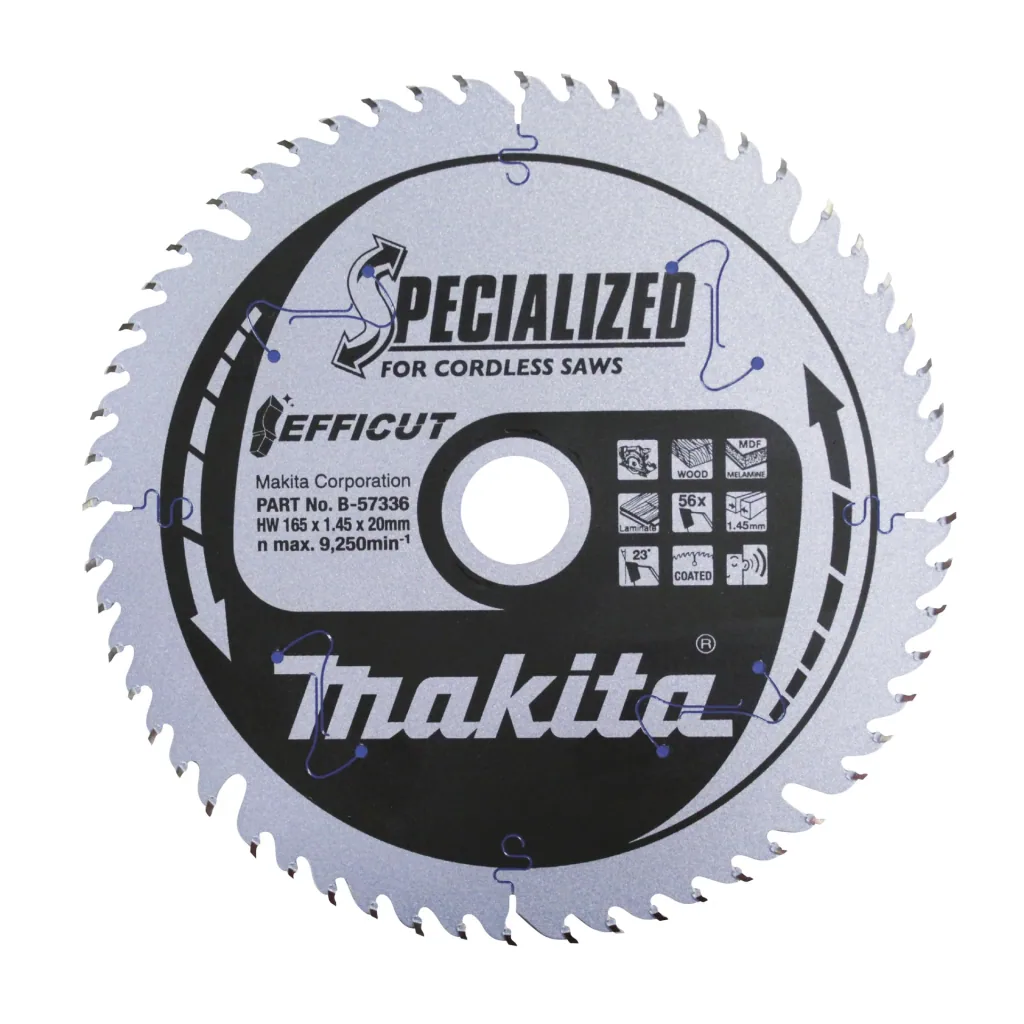 EFFICUT Sägeblatt 165x20x56Z