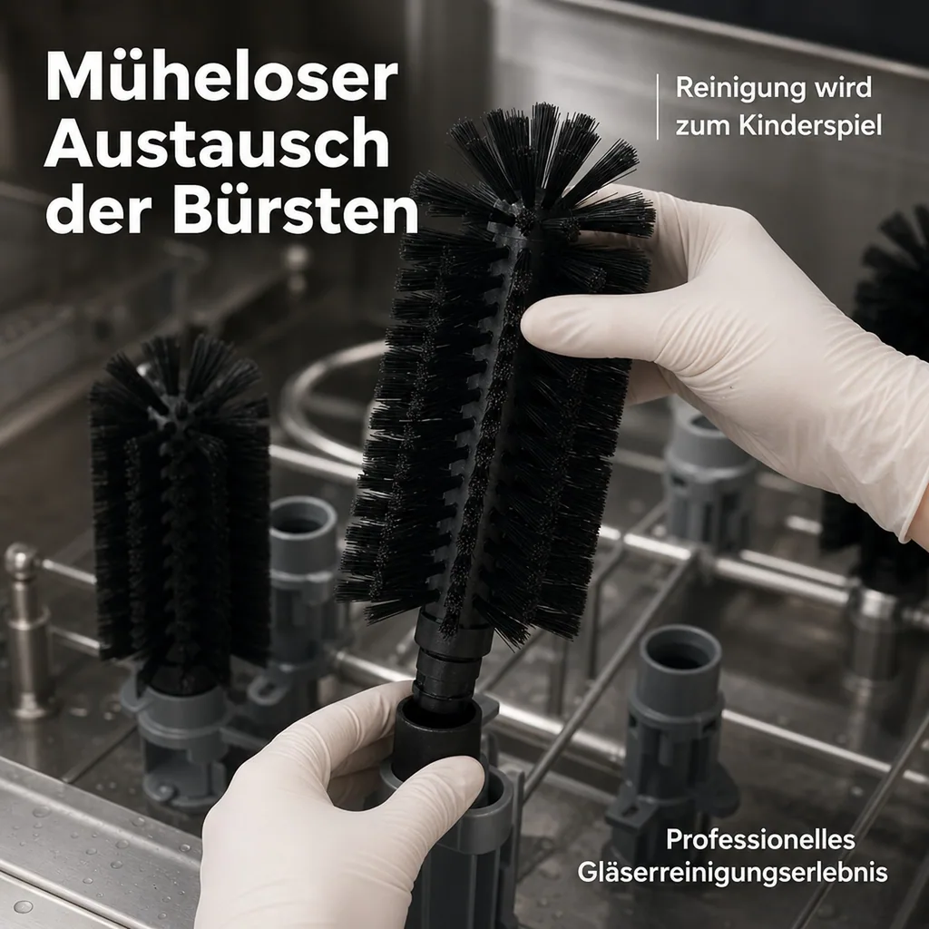 Spülbürste, Innenbürste für Gläserspülgerät Delfin - TS 1100
