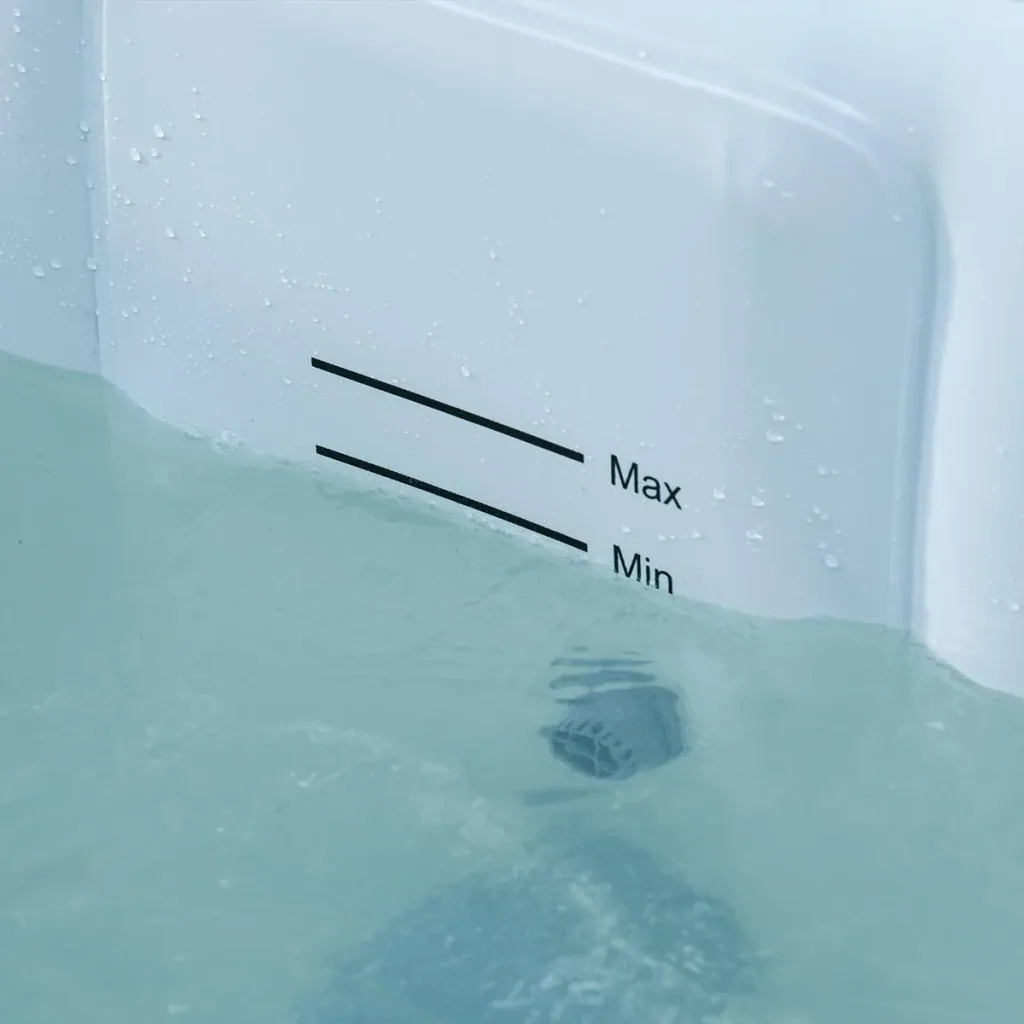 Whirlpool für 2-3 Personen weiß/blau