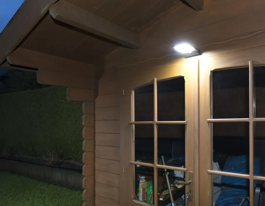 Solar Wandleuchte 3W mit Bewegungsmelder