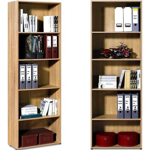 Bücherregal Trio Typ 03 Eiche