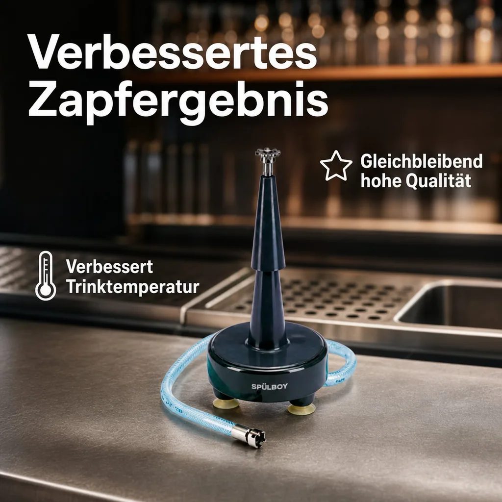 Glasspüler, Gläserdusche - Original SPÜLBOY