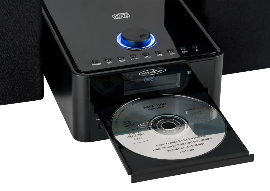Stereo Micro-HiFi-System mit DAB+/UKW, USB, MP3/CD und Bluetooth