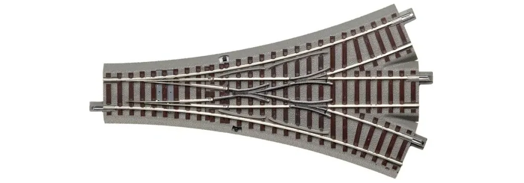 Dreiwegweiche symmetrisch für Handbetrieb