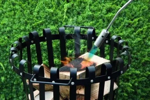 Unkrautbrenner mit Piezo-Zündung INKLUSIVE 4 Gasflaschen