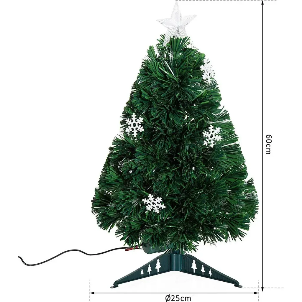 Christbaum inklusive Kunststoffständer grün