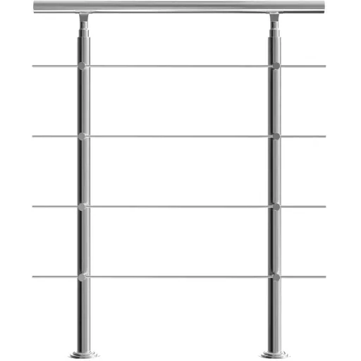 Handlauf Edelstahl - 3,3ft - 4 Stringer