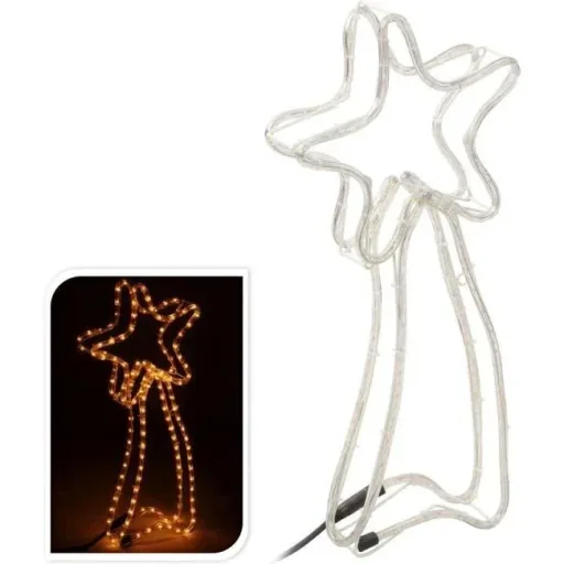 Sternbeleuchtung - 144 Lichter - 4m - Metallrahmen
