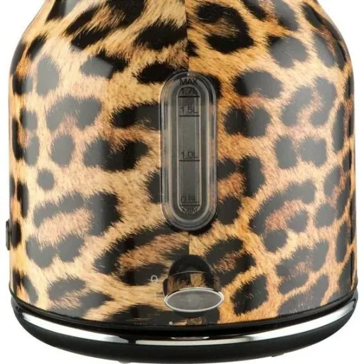 Panther Wasserkocher - Panther Druck - 1.7L - Leopard - Retro