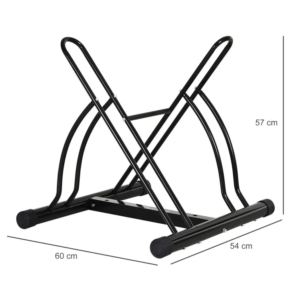 Fahrradständer Universal Metall, schwarz